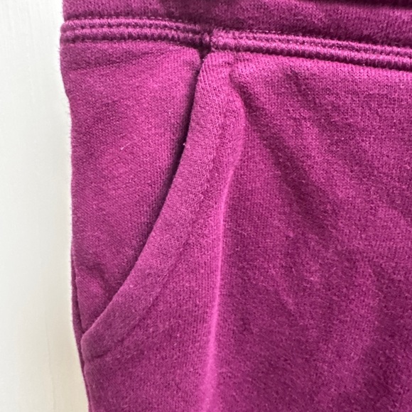 Jumping Beans 3T Girls Purple Comfortable Fleece Sweatpants with Pockets - Picture 2 of 4